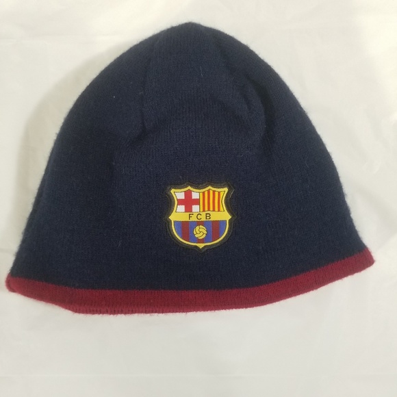 Official FC Barcelona Winter Hat Toque